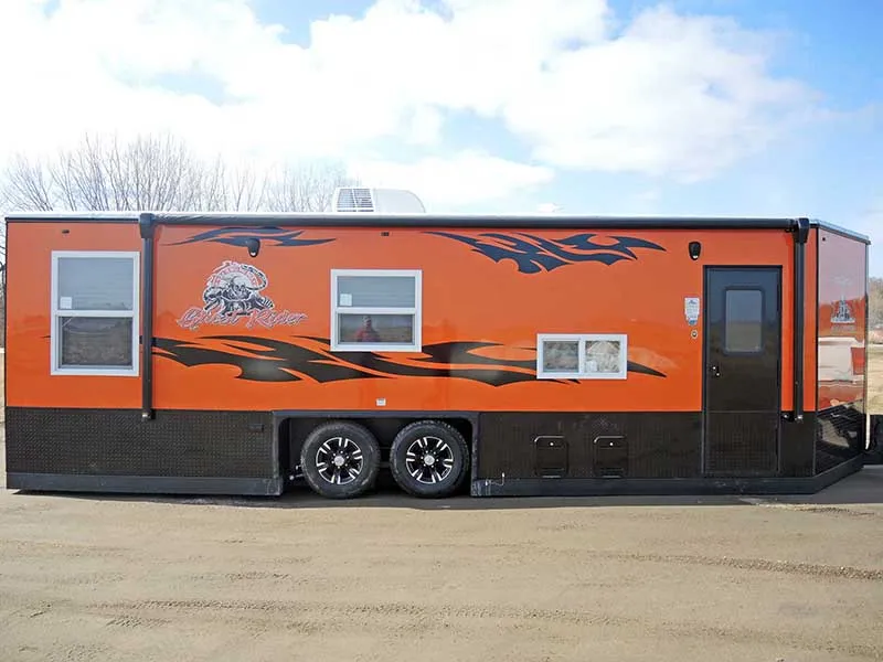 American Surplus/Mfg Ice Castle Ghost Rider Travel Trailer