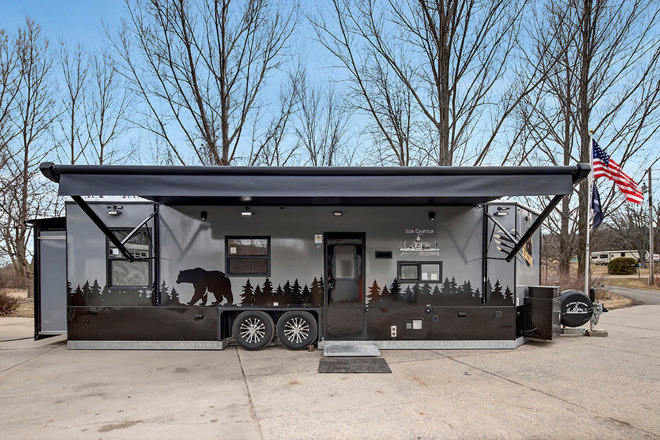 American Surplus/Mfg Ice Castle Hunt & Fish Travel Trailer