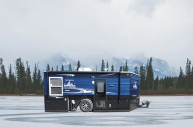 American Surplus/Mfg Ice Castle RV Hybrid Travel Trailer