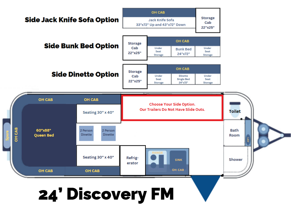 Casita Entrp 24′ DISCOVERY FM Travel Trailer
