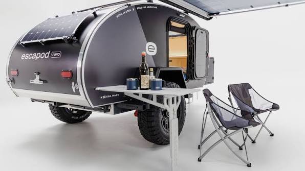 Escapod Trailers Topo Travel Trailer