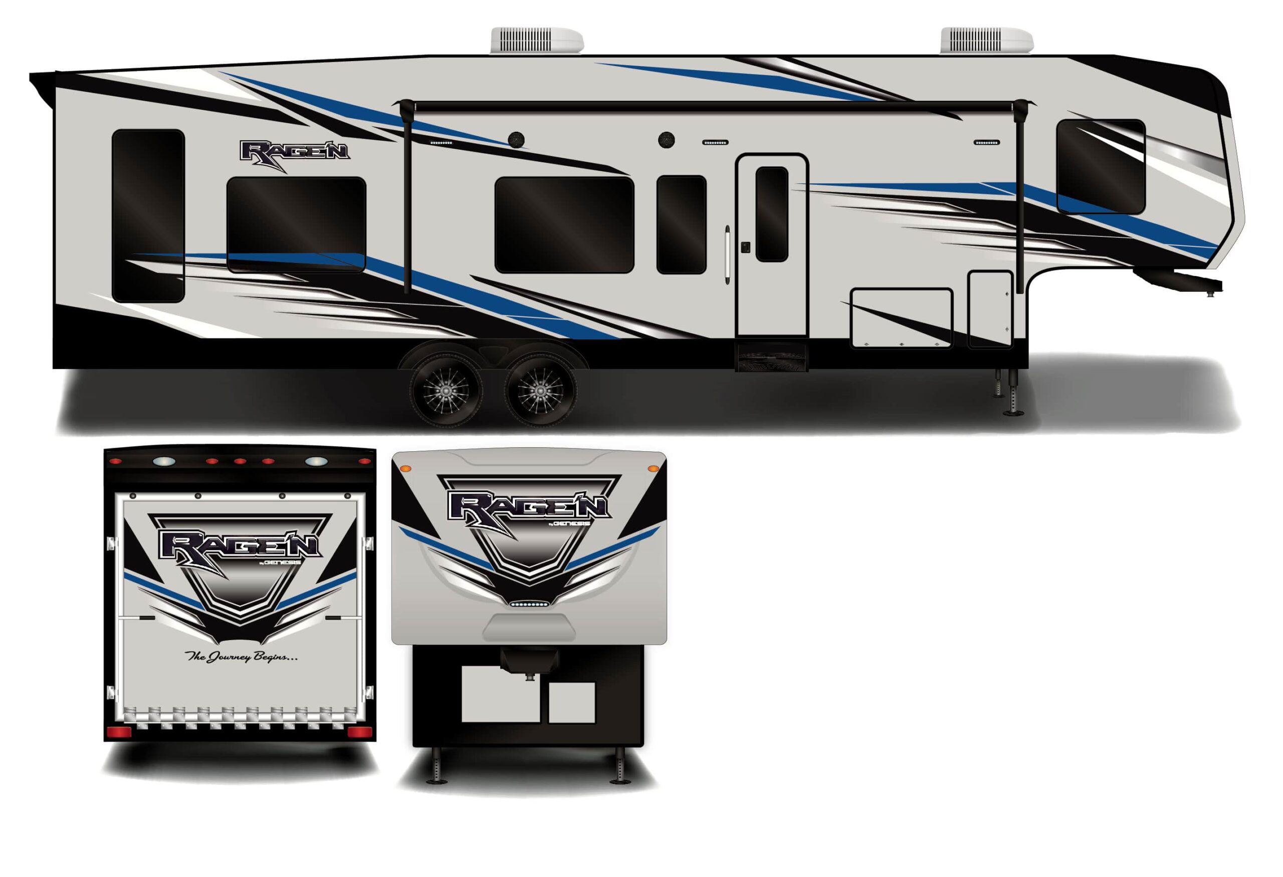 Genesis Supreme RV Ragen Fifth Wheel