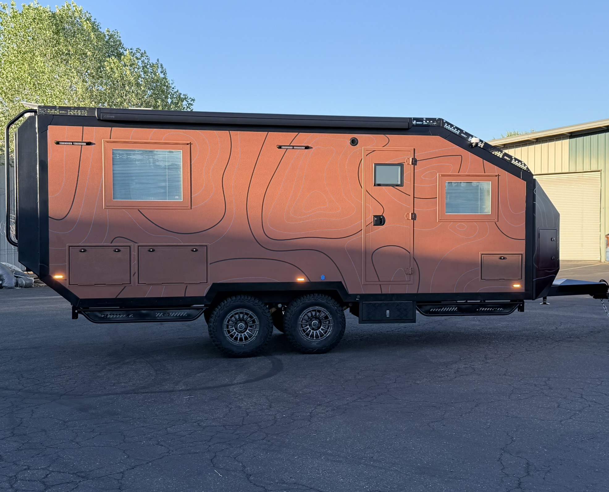 Roam Resilient Expedition Vehicles Titan Travel Trailer