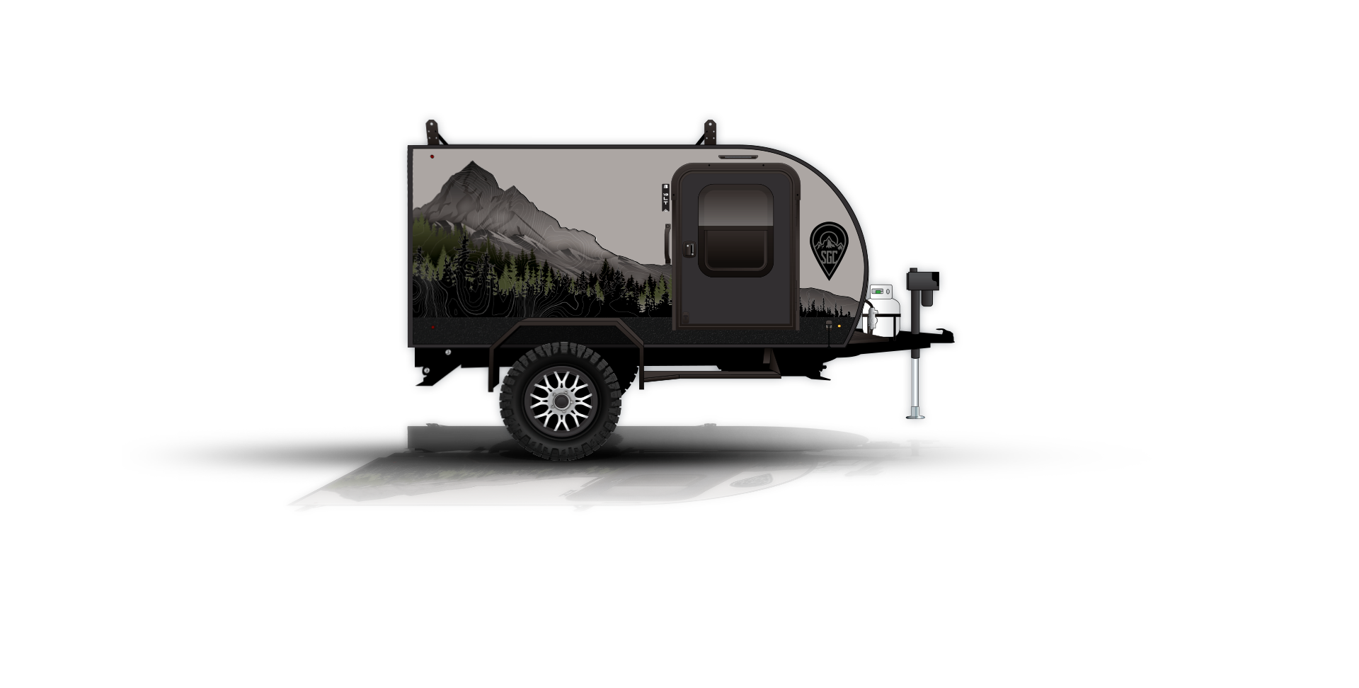 Skinny Guy Campers Armor LT Travel Trailer