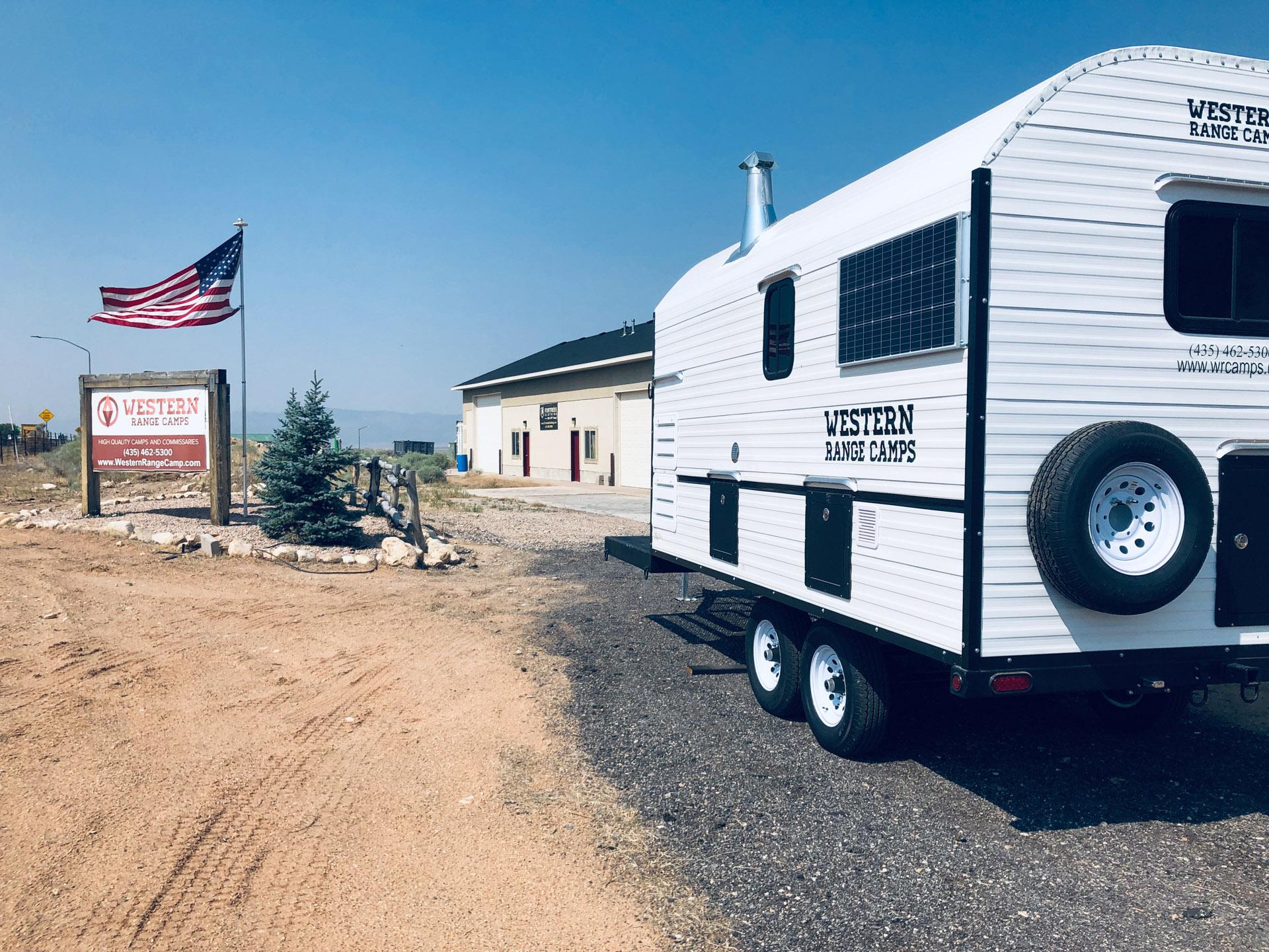 Western Range Camps Frontier Travel Trailer
